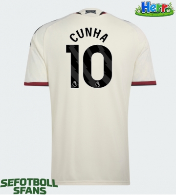 Manchester United Matheus Cunha #10 Tredje Tröja 2026-27 Kortärmad